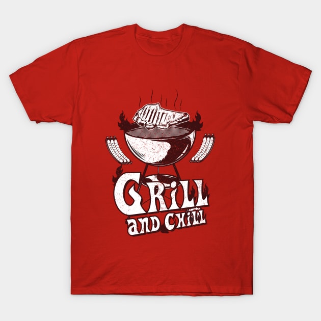 Grill and chill T-Shirt by ArtStopCreative